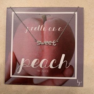 Be The Good Rhinestone Necklace Silver